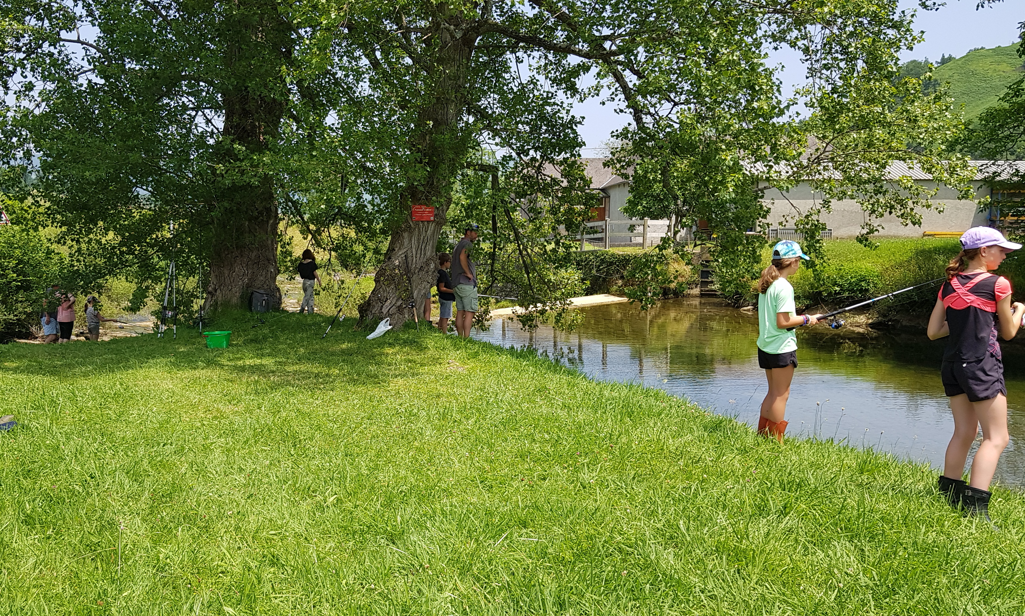 Initiation à la pêche à Alçay